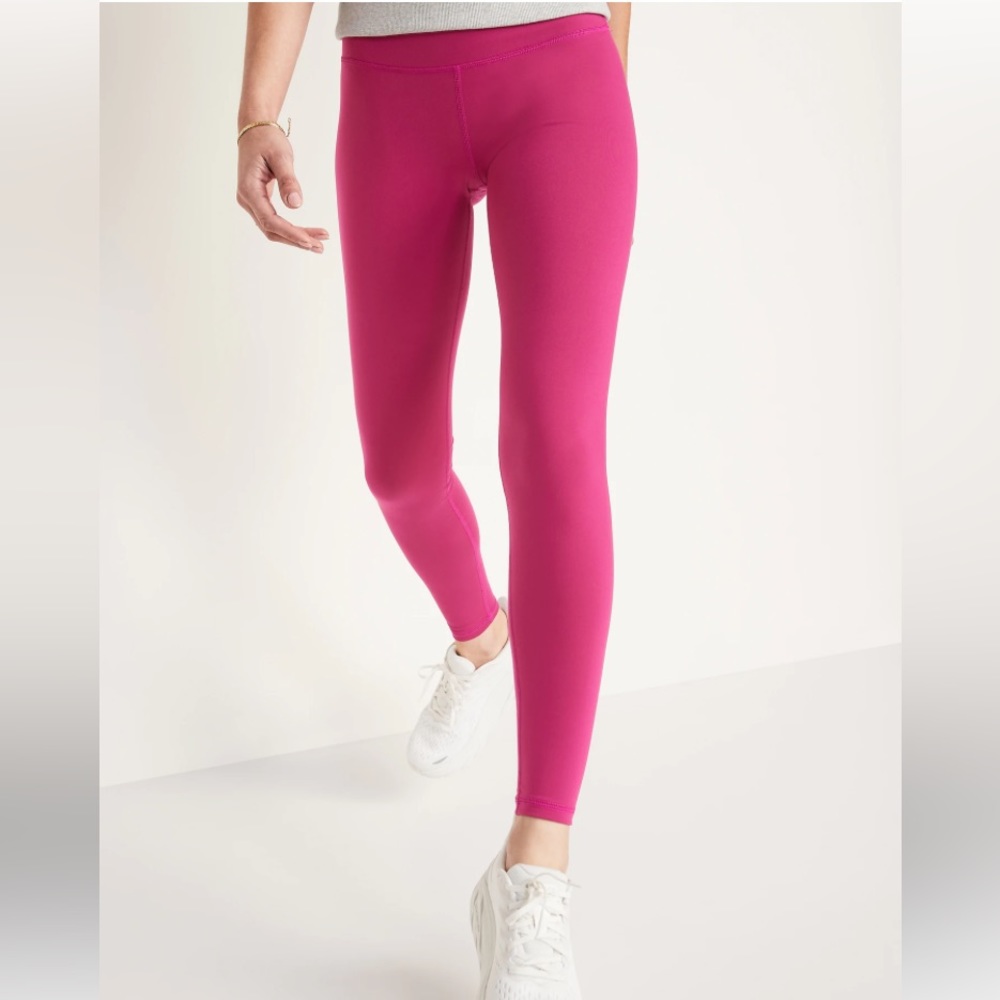 Old Navy PowerPress Leggings - XL - Radical Fuscia - NWT